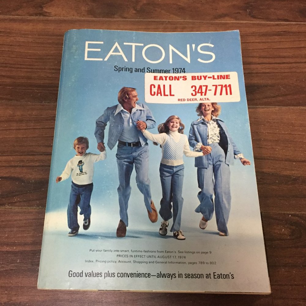 Eatons Spring and Summer 1974 Catalog Canada